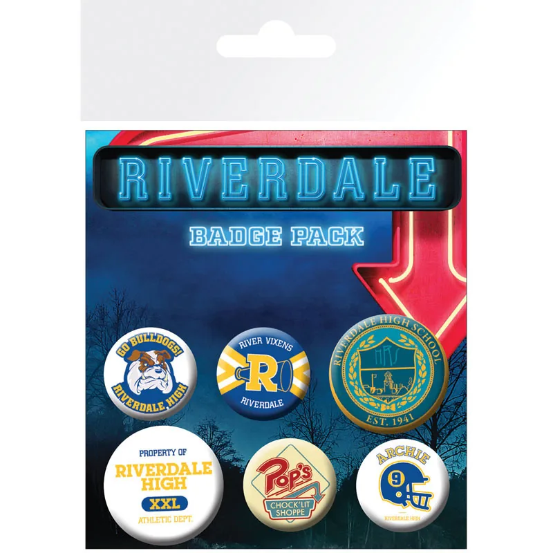 Pack de chapas Riverdale Mix