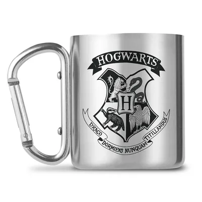 Taza con mosquetón Harry Potter Hogwarts 235 ml