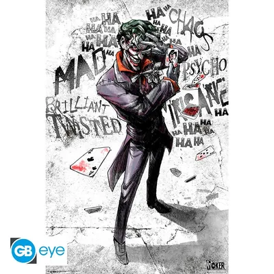 Póster Maxi DC Comics Joker Type 91,5x61 cm