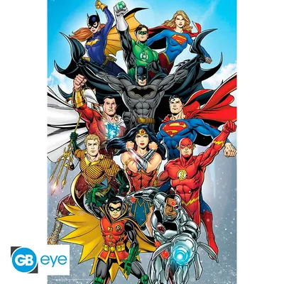 Póster Maxi DC Comics Rebirth 91,5x61 cm