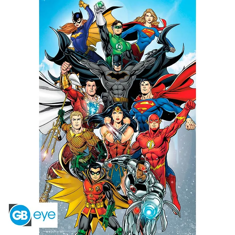 Póster Maxi DC Comics Rebirth 91,5x61 cm