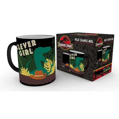 Taza termocromática Jurassic Park Clever Girl 320 ml