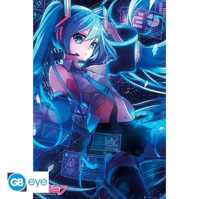 Póster Maxi Hatsune Miku Screen 91,5x61 cm