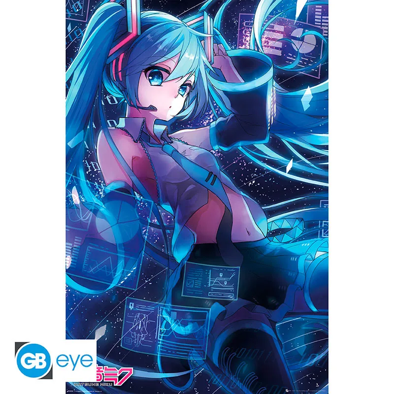 Póster Maxi Hatsune Miku Screen 91,5x61 cm