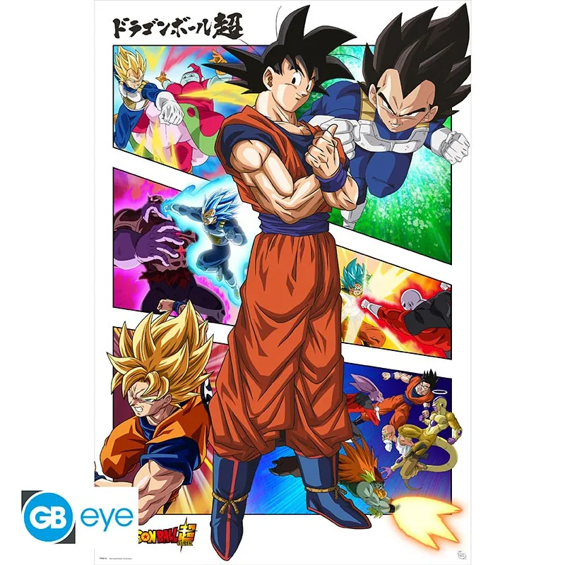 Póster Dragon Ball Super Panels 91,5x61 cm