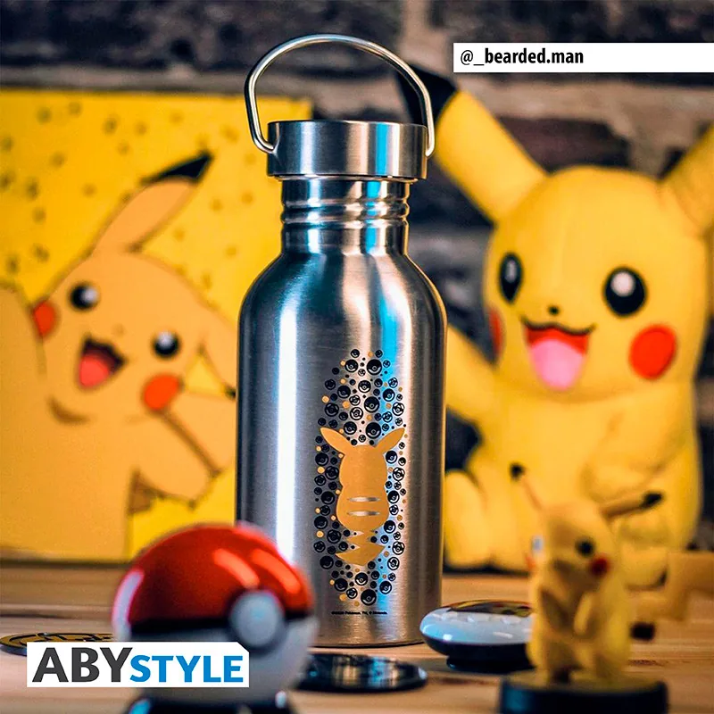 Botella termo de acero Pokémon Pikachu 500 ml