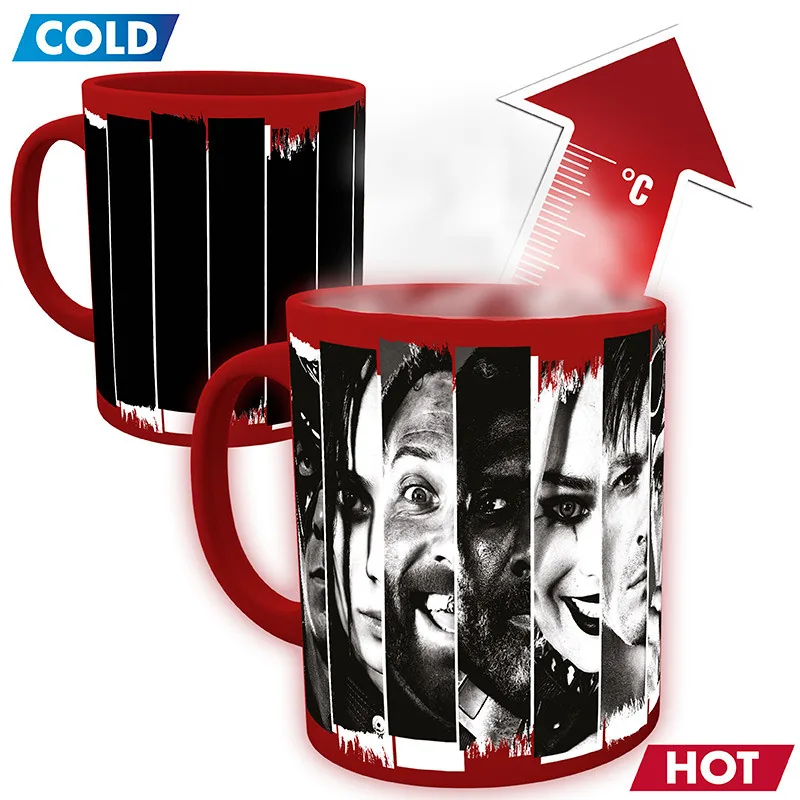 Taza termorreactiva DC Comics The Suicide Squad Task Force X 320 ml