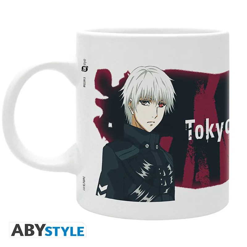 Taza Tokyo Ghoul Ken Kaneki 320 ml