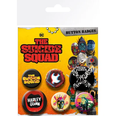 Pack de chapas DC Comics Logos