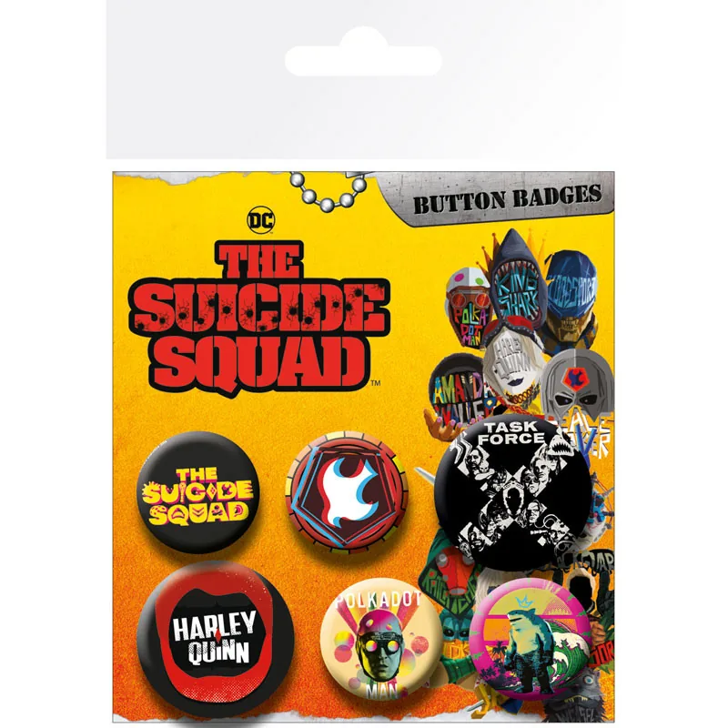 Pack de chapas DC Comics Logos