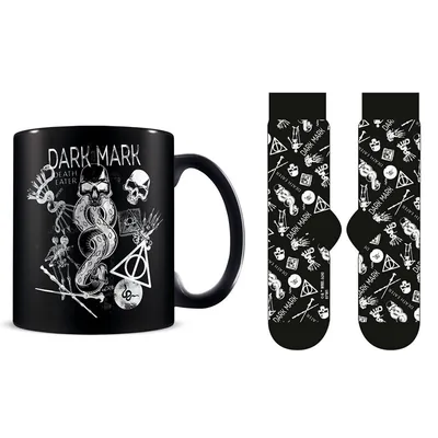 Set Taza y Calcetines Artes Oscuras Harry Potter