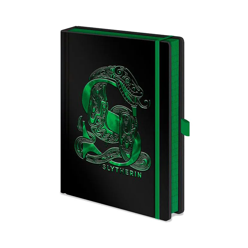 Cuaderno A5 premium Slytherin Harry Potter