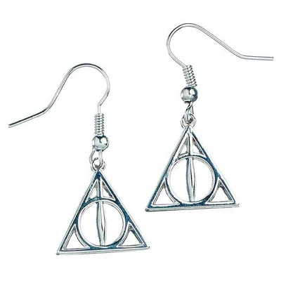 Pendientes Deathly Hallows Harry Potter