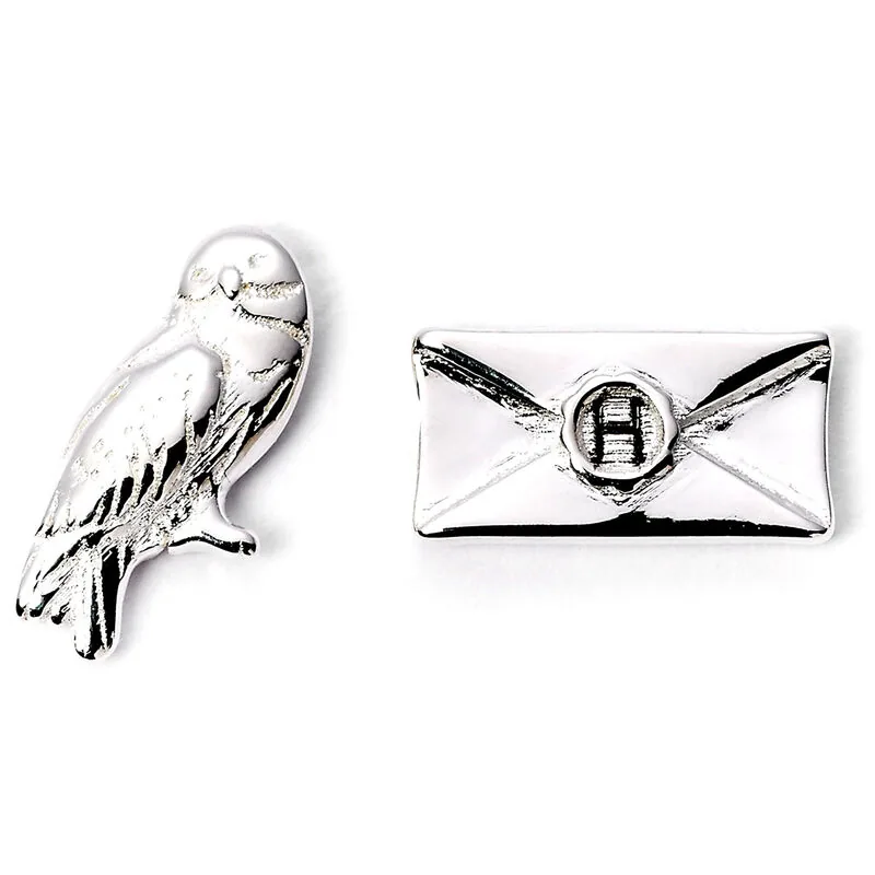 Pendientes Hedwig and Letter Harry Potter