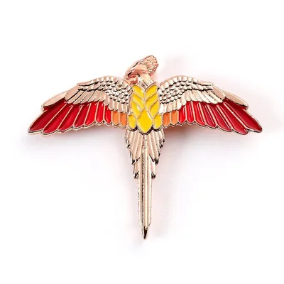 Pin Badge Fawkes Harry Potter