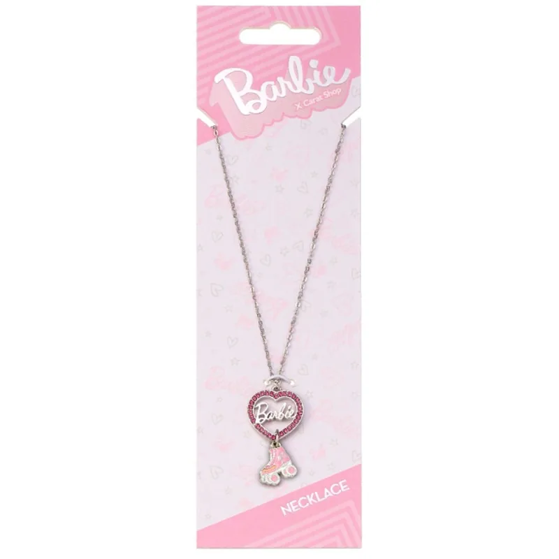 Colgante Corazon Patinete Barbie