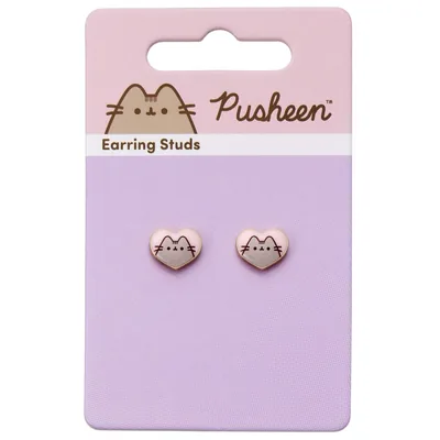 Pendientes Corazon Pusheen