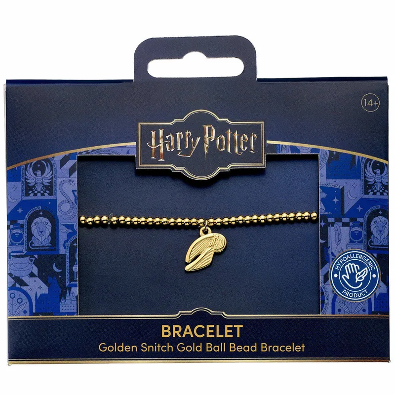 Pulsera Snitch Dorada Harry Potter