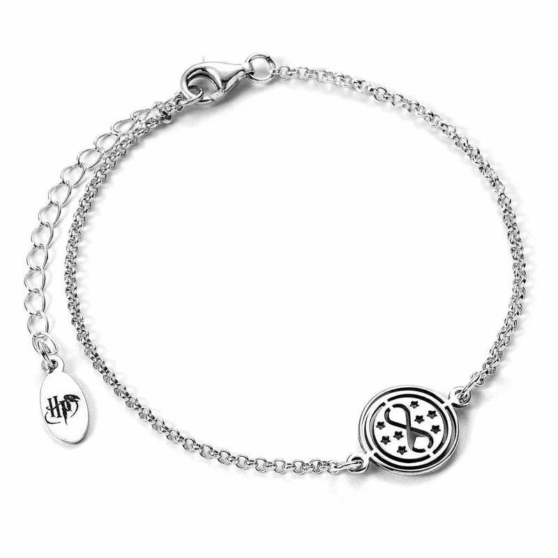Pulsera Tornero del Tiempo Harry Potter plata de ley