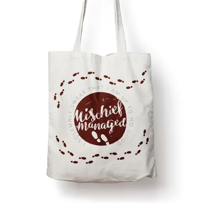 Bolsa shopping Marauders Map Harry Potter