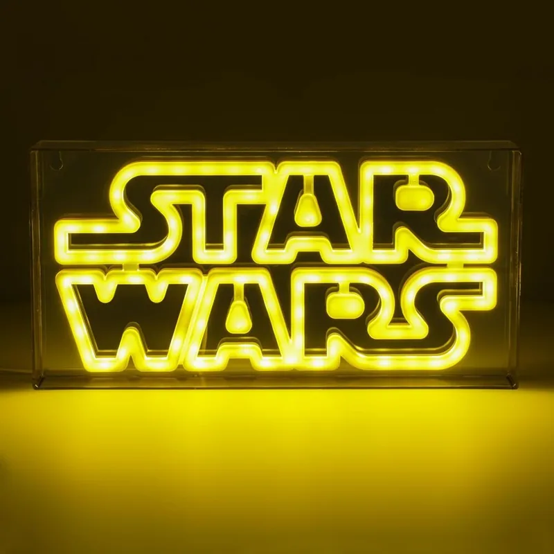 Lampara LED Neon Star Wars