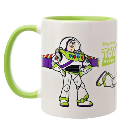 Taza Buzz Lightyear Toy Story Disney Pixar 325ml