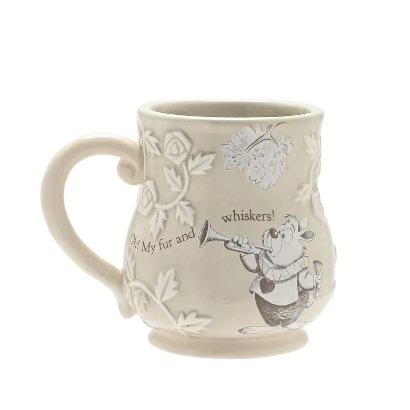 Taza Conejo Blanco Alicia en el Pais de las Maravillas Disney