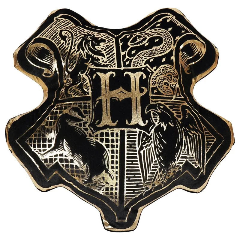 Cojin velvet Hogwarts Crest Harry Potter