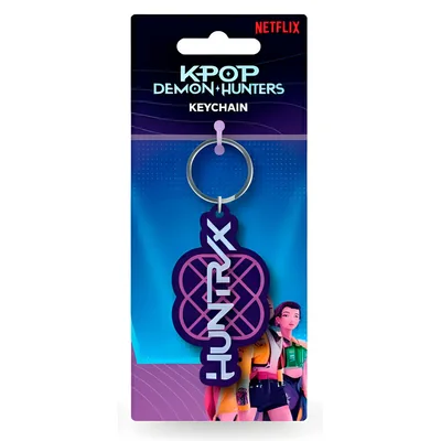 Llavero Logo Huntrix KPop Demon Hunters