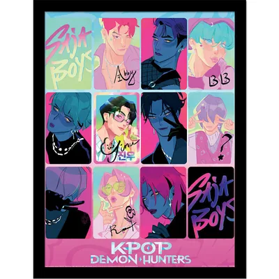 Cuadro KPop Light and Dark Demon Hunters