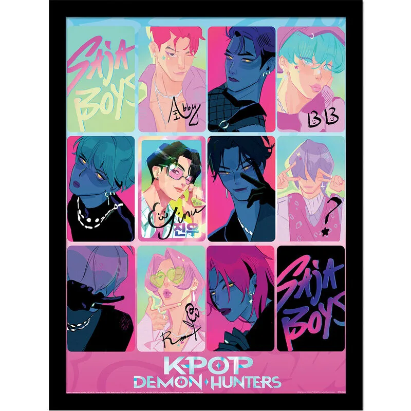 Cuadro KPop Light and Dark Demon Hunters