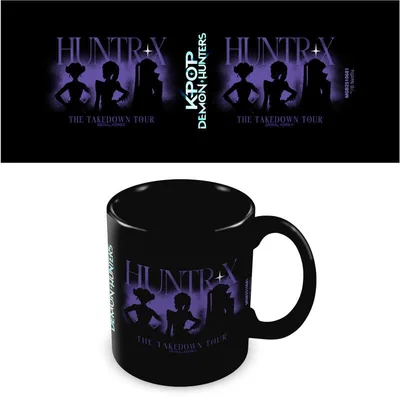Taza Huntrix Tour KPop Demon Hunters 325ml