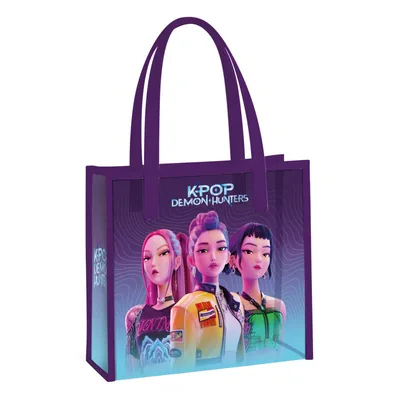 Bolsa shopping Huntrix KPop Demon Hunters