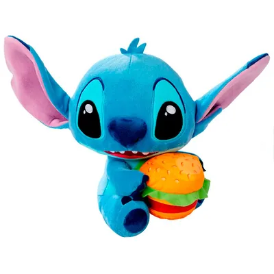 Peluche Stitch Hamburguesa Disney 25cm