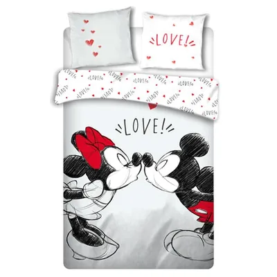 Funda nordica Love Mickey and Minnie Disney cama 135cm