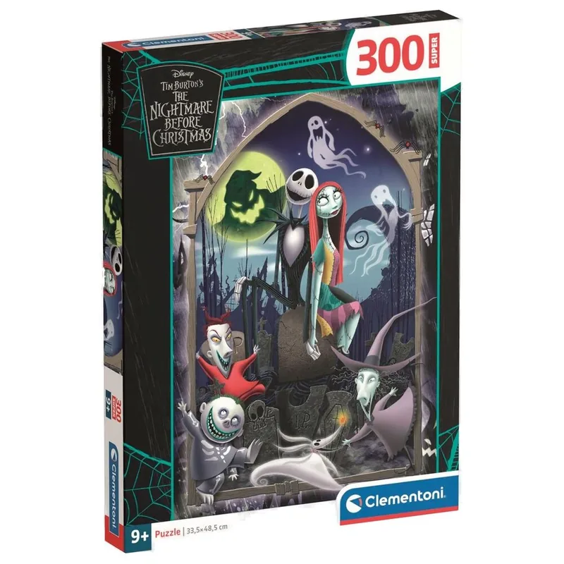 Puzzle super Pesadilla Antes de Navidad Disney 300pzs