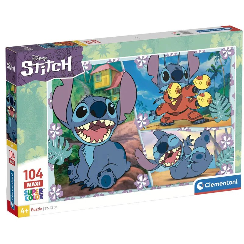 Puzzle maxi Stitch Disney 104pzs