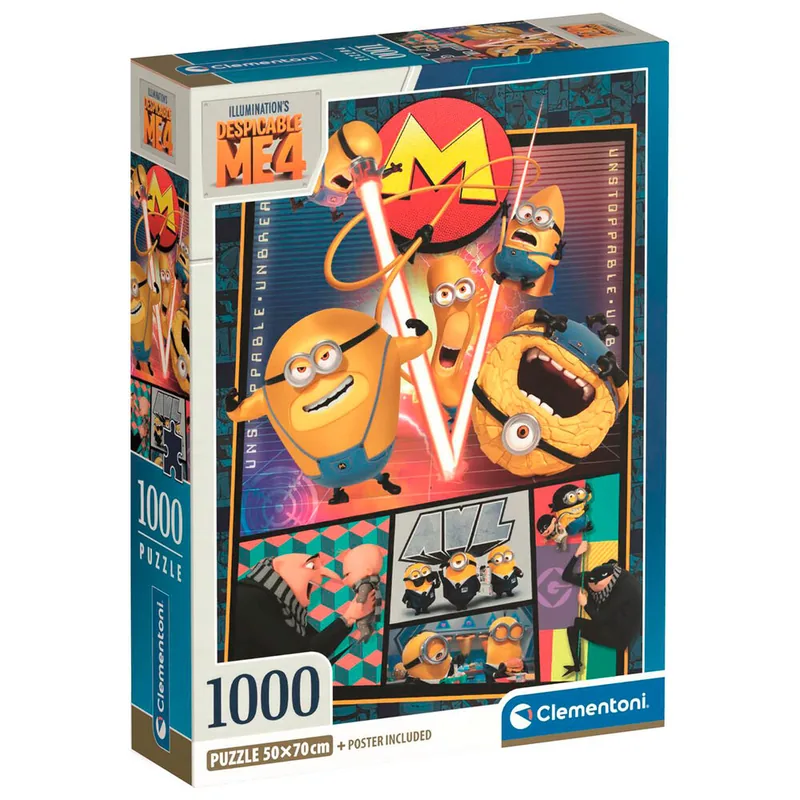 Puzzle Gru Mi Villano Favorito 4 1000pzs