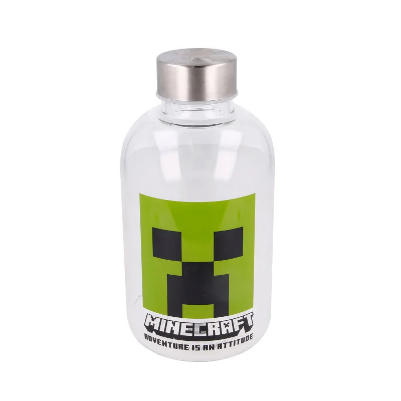Botella cristal Minecraft 620ml