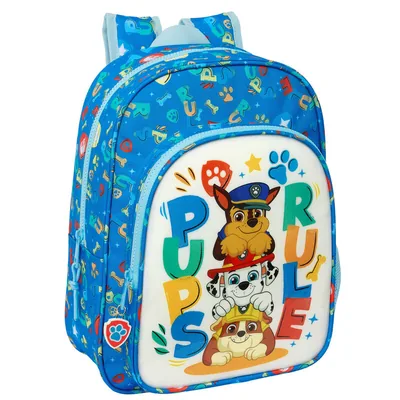 Mochila Pups Rule Patrulla Canina Paw Patrol 34cm