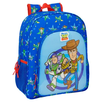 Mochila Good Vibes Toy Story Disney Pixar 38cm adaptable