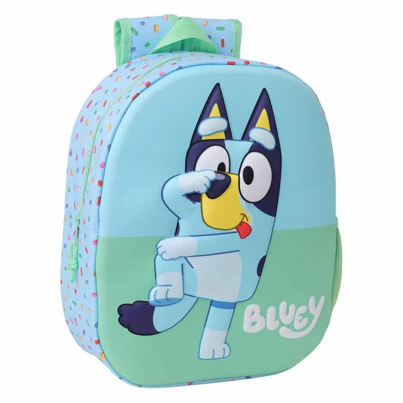 Mochila 3D Bluey 33cm