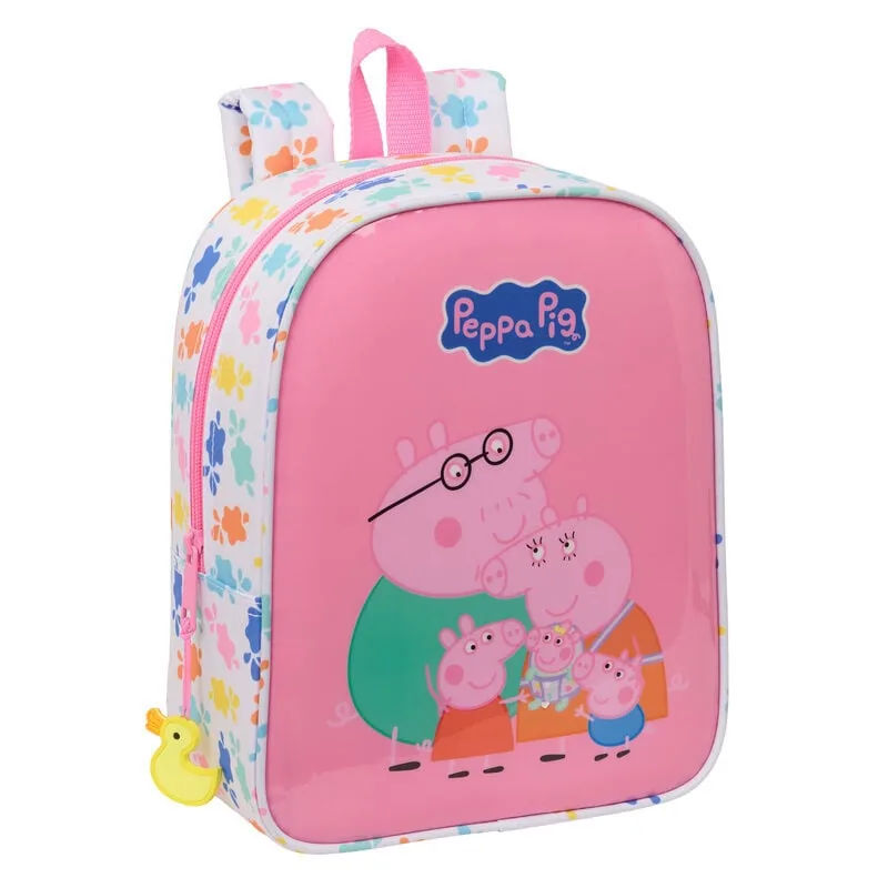Mochila Baby Pig Peppa Pig 27cm adaptable