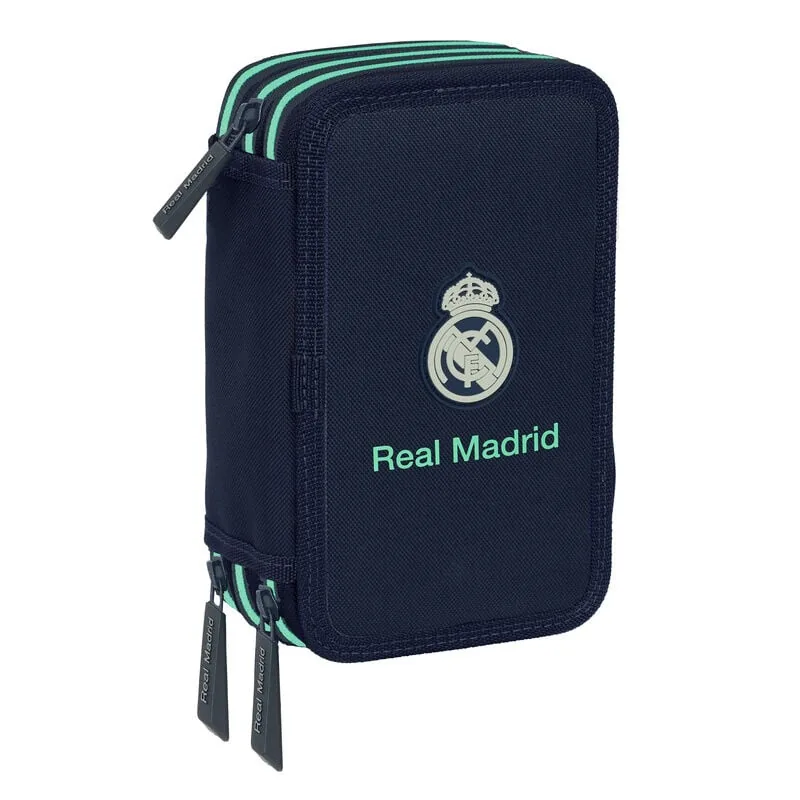 Plumier 2 Equipacion 25/26 Real Madrid triple 37pzs