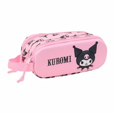 Portatodo 3D Kuromi Hello Kitty doble
