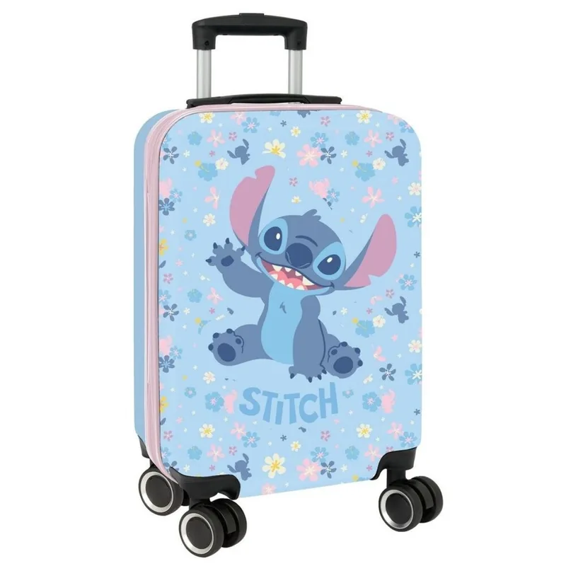 Maleta trolley ABS Happy Stitch Disney 55cm