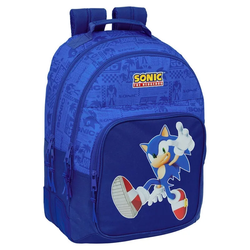 Mochila Sonic the Hedgehog 42cm adaptable