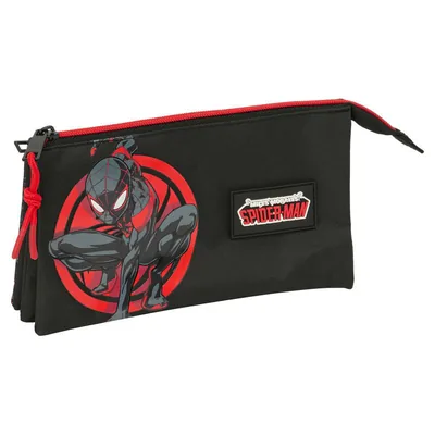 Portatodo Miles Morales Spiderman Marvel triple