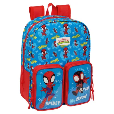 Mochila Spidey Marvel 34cm adaptable