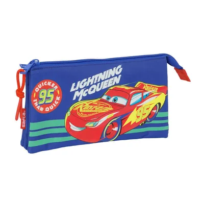 Portatodo Cars Disney Pixar triple